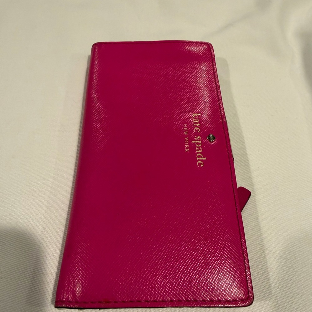 Kate Spade Cream Polka Dot Interior Wallet